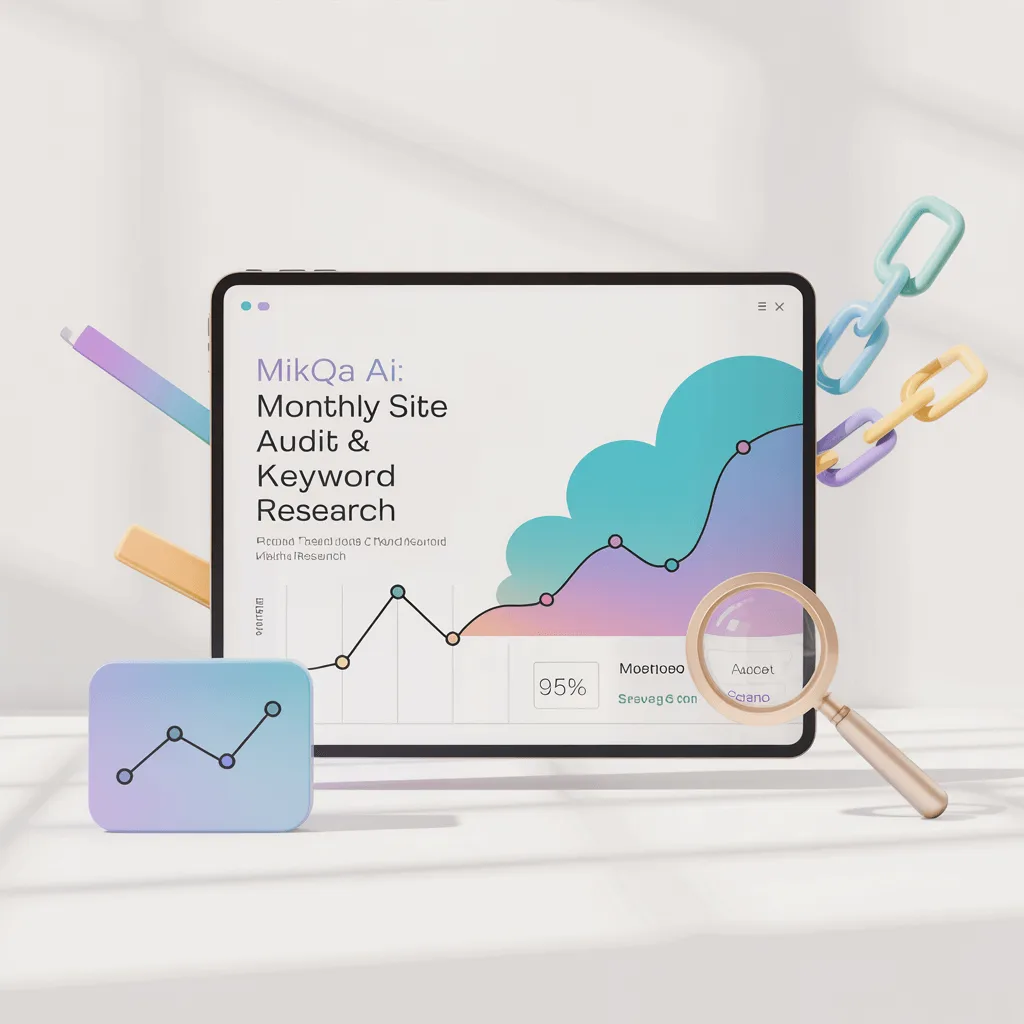 site audit and keyword research